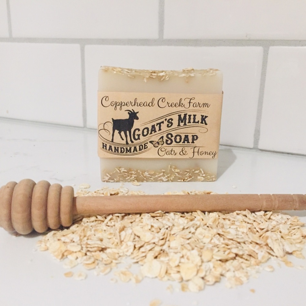 2 BARS GOAT MILK SOAP
